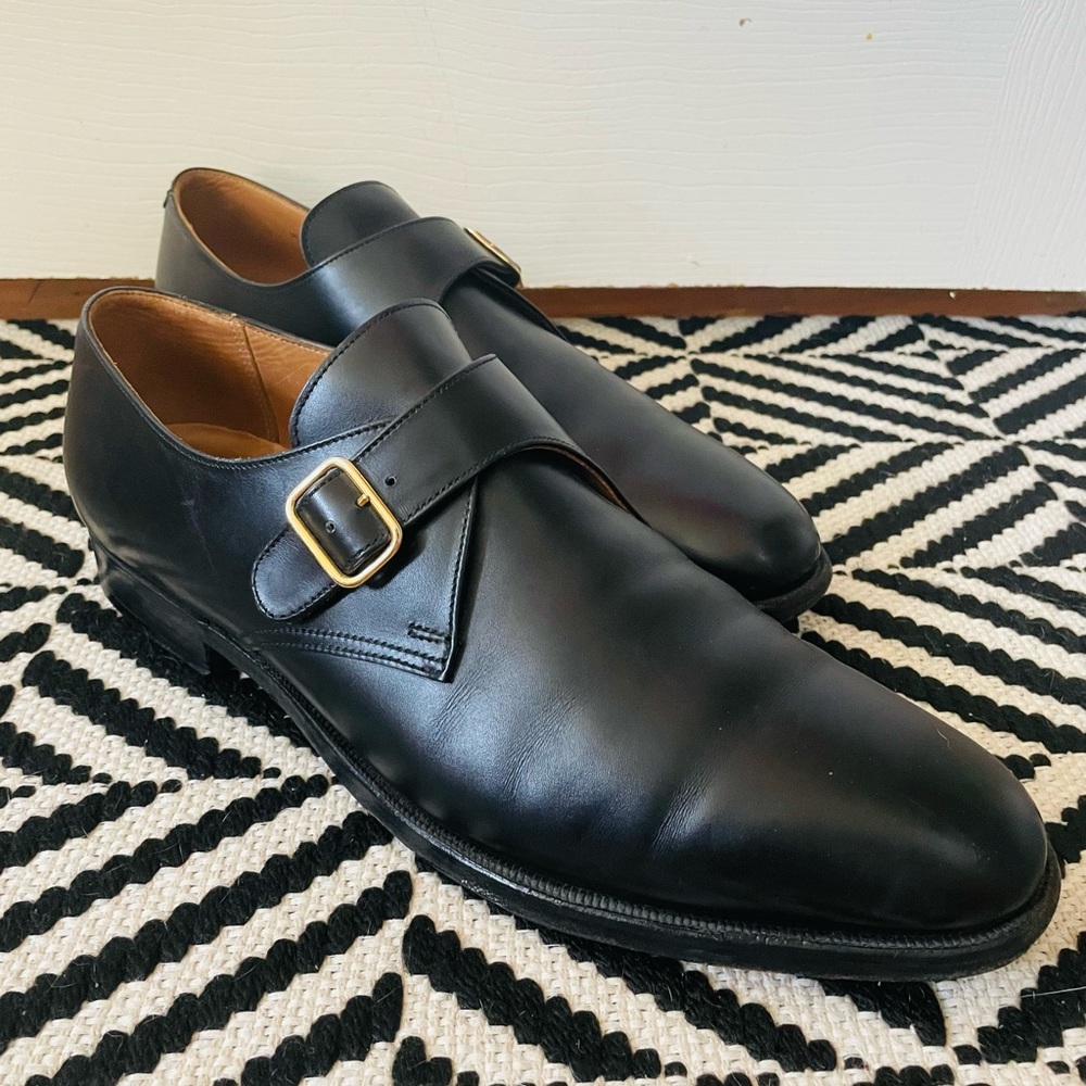 Brooks Brothers Peal and Co buckle slip on shoe